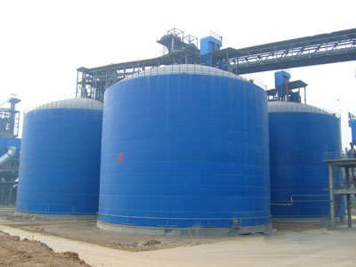 贡嘎水泥钢板库改造