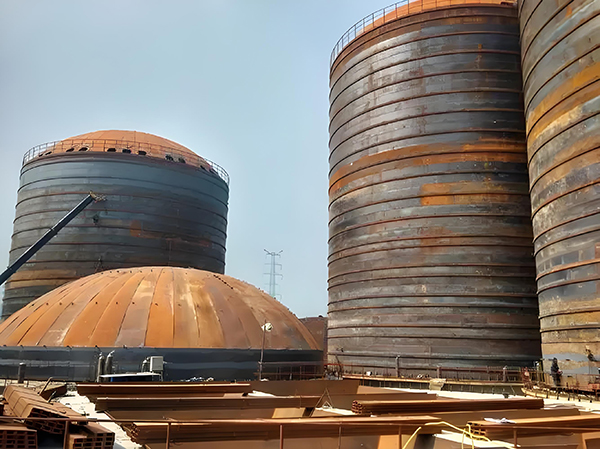 贡嘎焦粉钢板仓